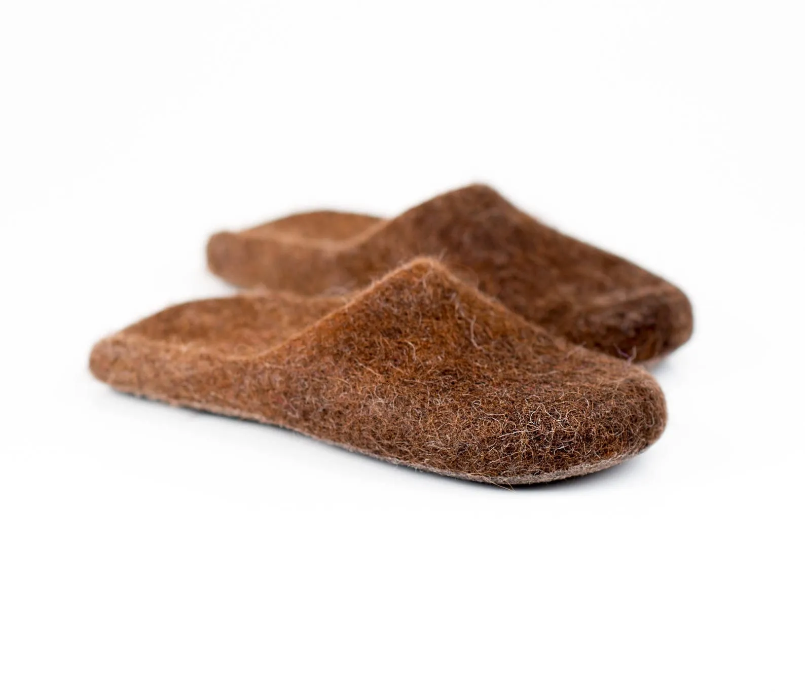 Men's Slip On Alpaca Slippers