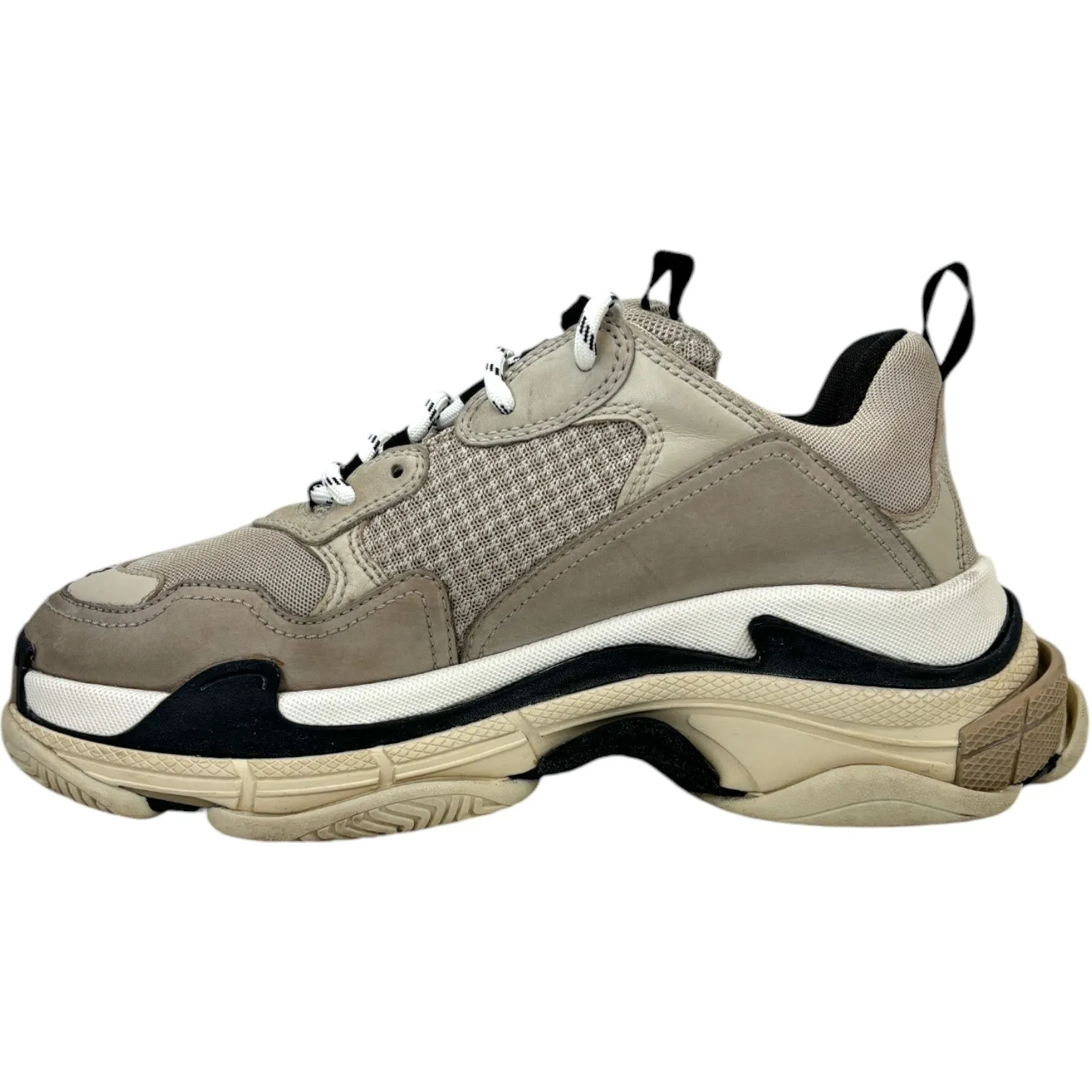 Men's Triple S Low Trainers Beige Size EU 42 / UK 8