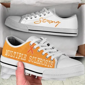 Multiple Sclerosis Strong Low Top Shoes, Best Canvas Shoes, Low Top Sneaker