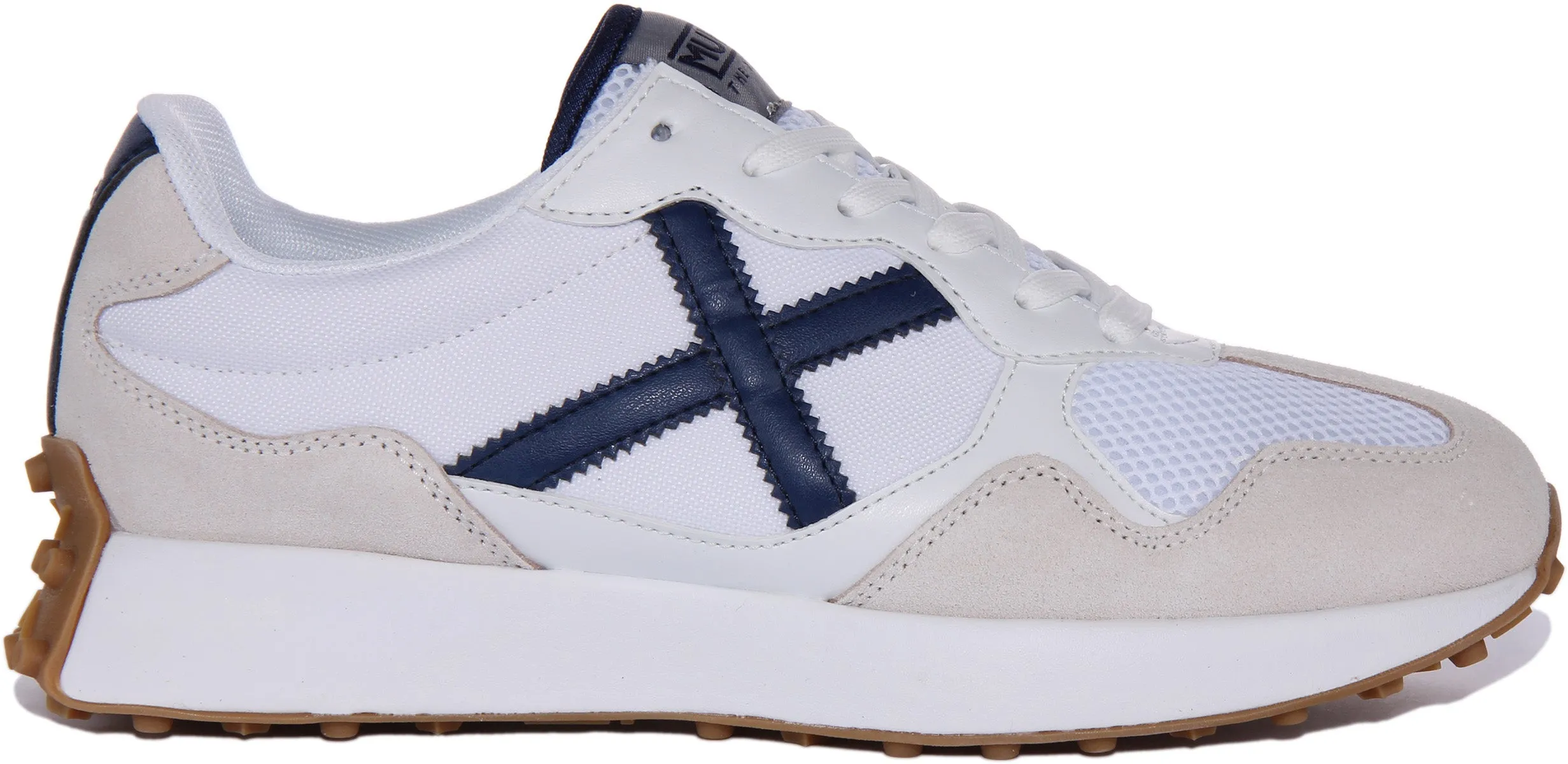 Munich Road 33 In White Navy For Men