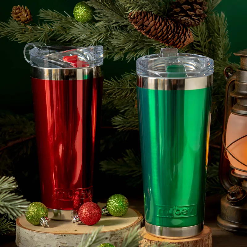 MyBevi 26 oz. Classic & 20 oz. Hollywood Tumbler Holiday Bundle