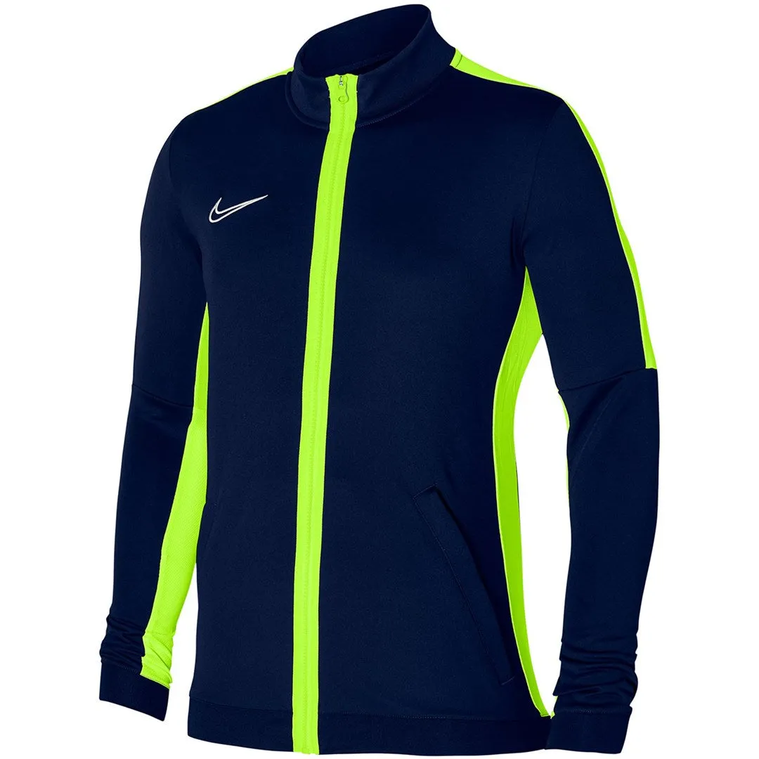 Nike Dri-Fit Academy 23 Navy Blue-Green Sweatshirt Dr1681 452 M