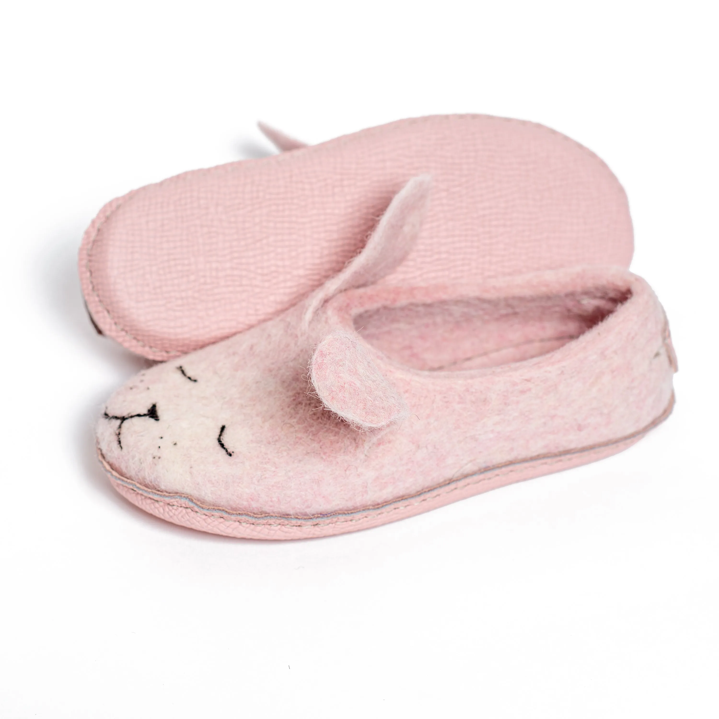 Pink Bunny Slippers Youth (Eu 30/39)