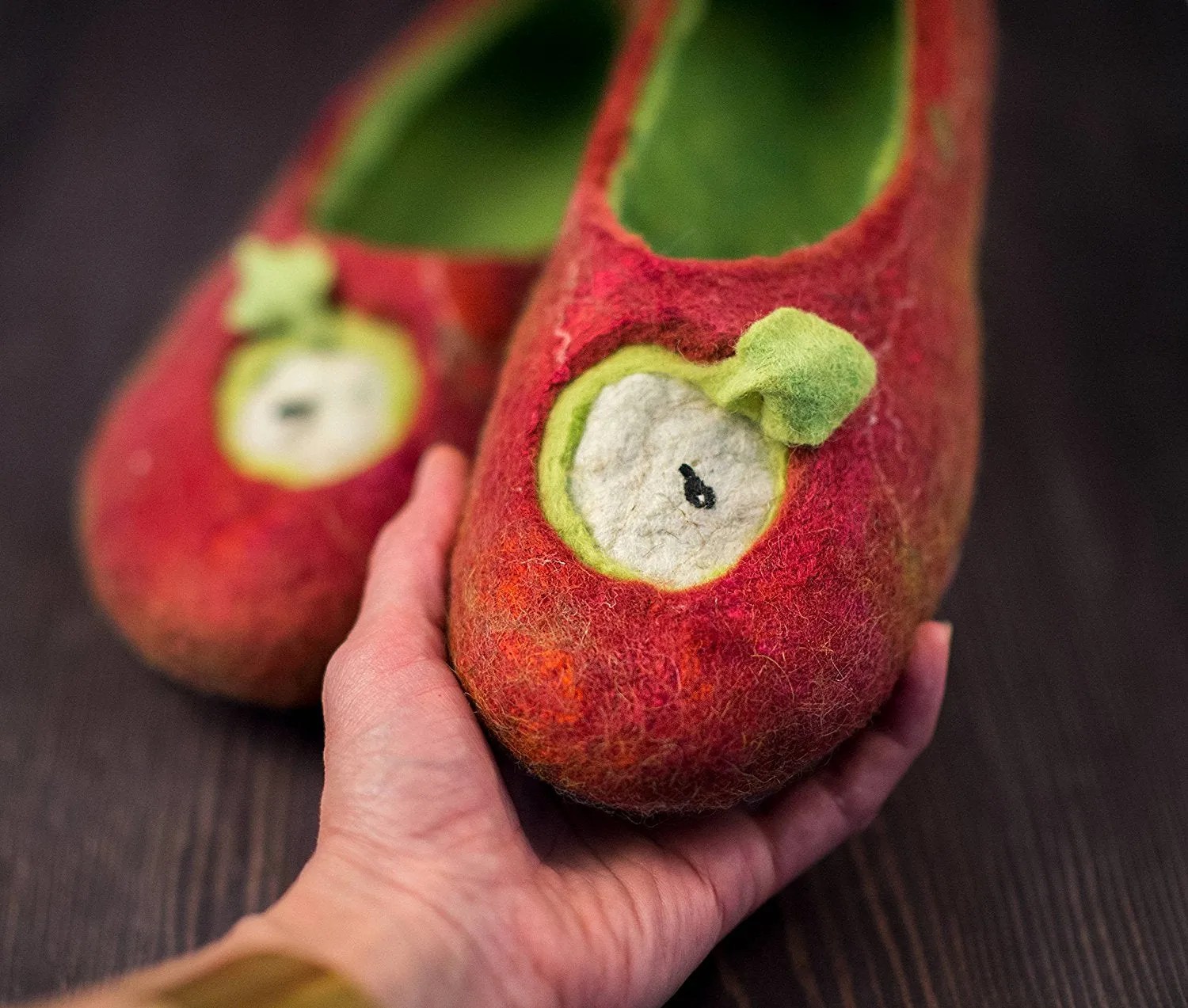 Red Apples Slippers Youth (Eu 30/39)