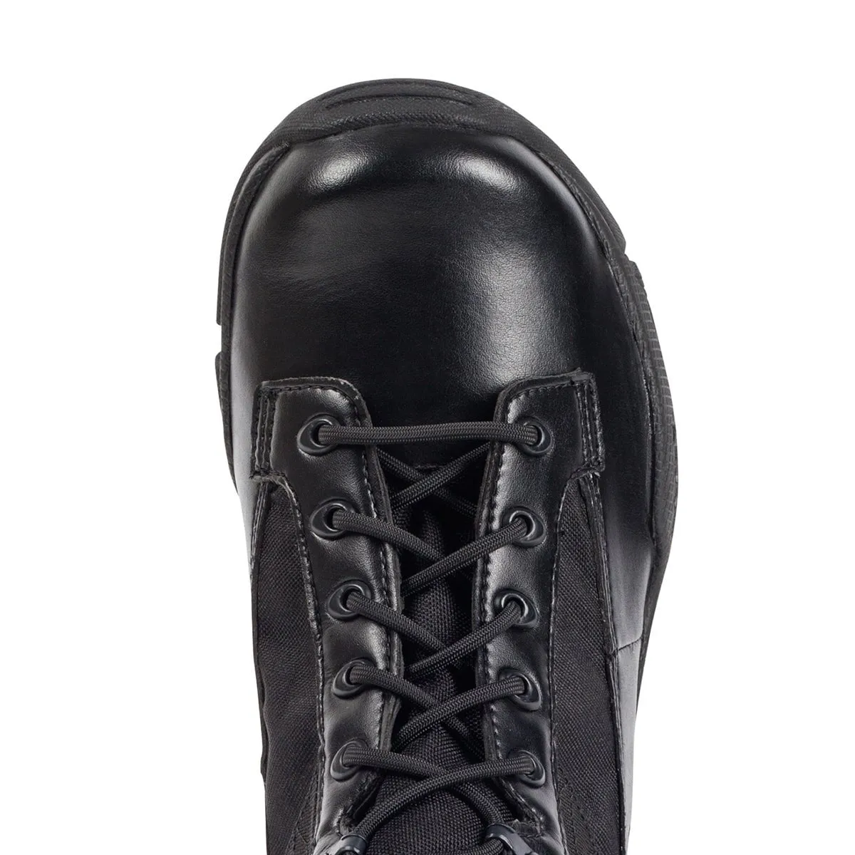 Rocky C4T Mens Black Leather Military Inspired Duty Boots