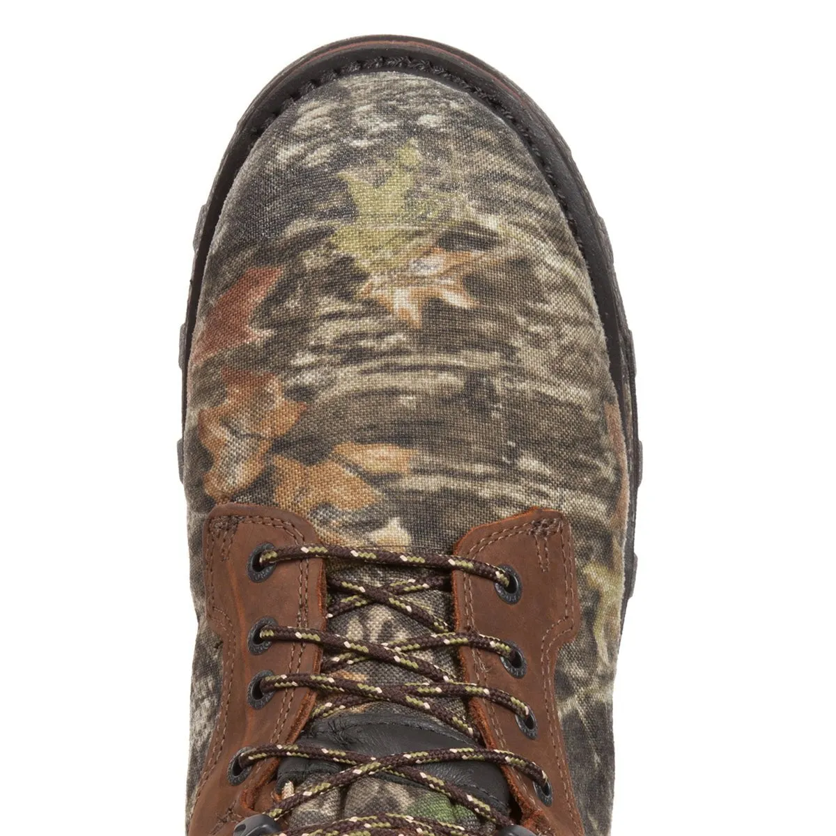 Rocky Mens MOBU Camo Leather Bearclaw 3D Insulated Goretex Hunting Boots