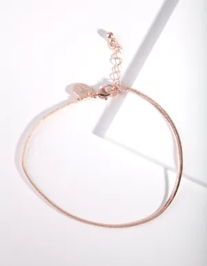 Rose Gold Anklet