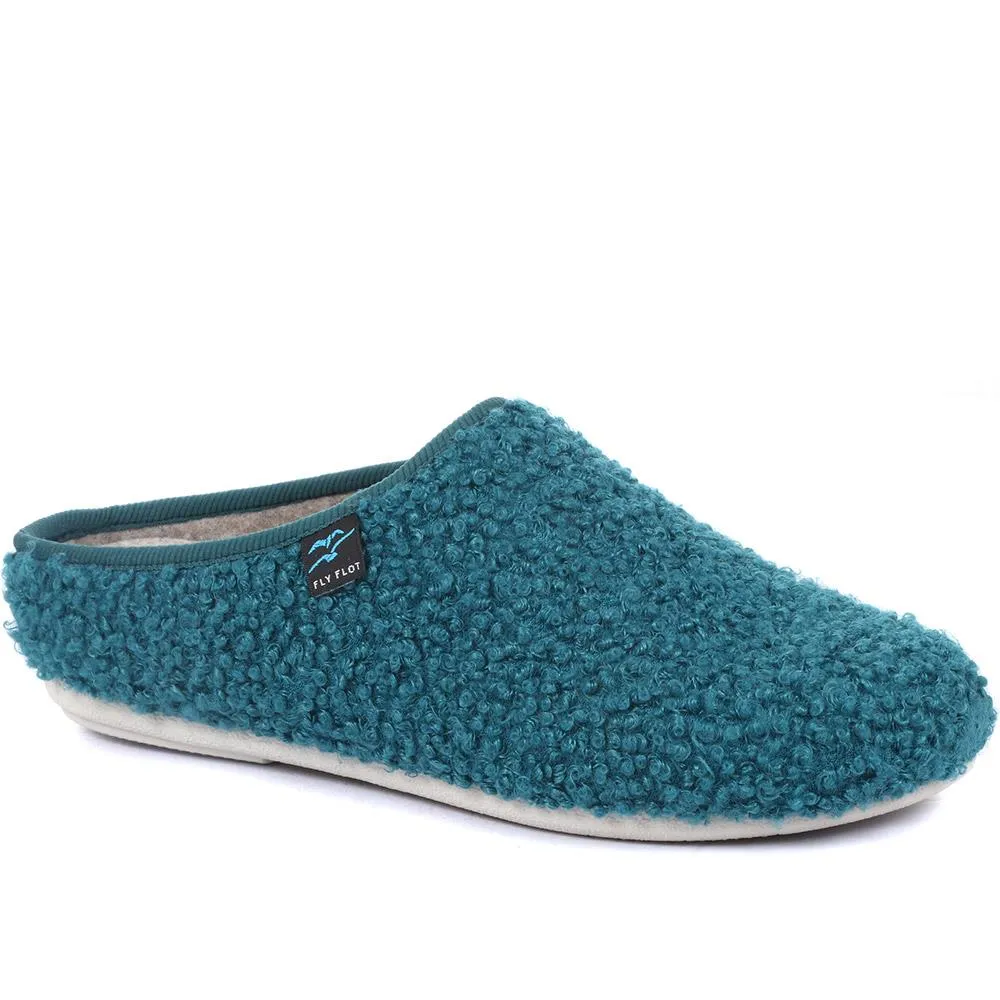 Textured Mule Slippers - FLY34037 / 320 217