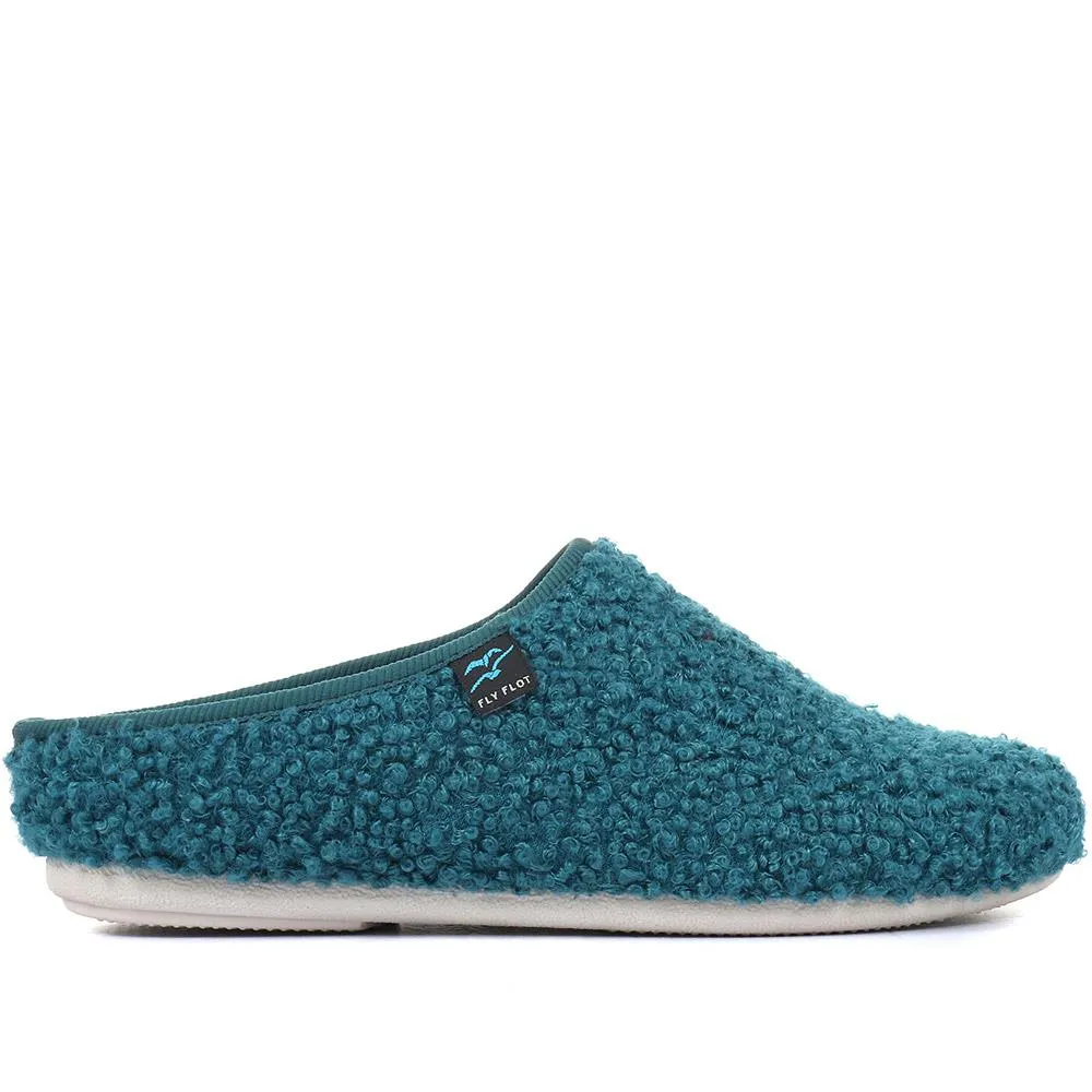 Textured Mule Slippers - FLY34037 / 320 217