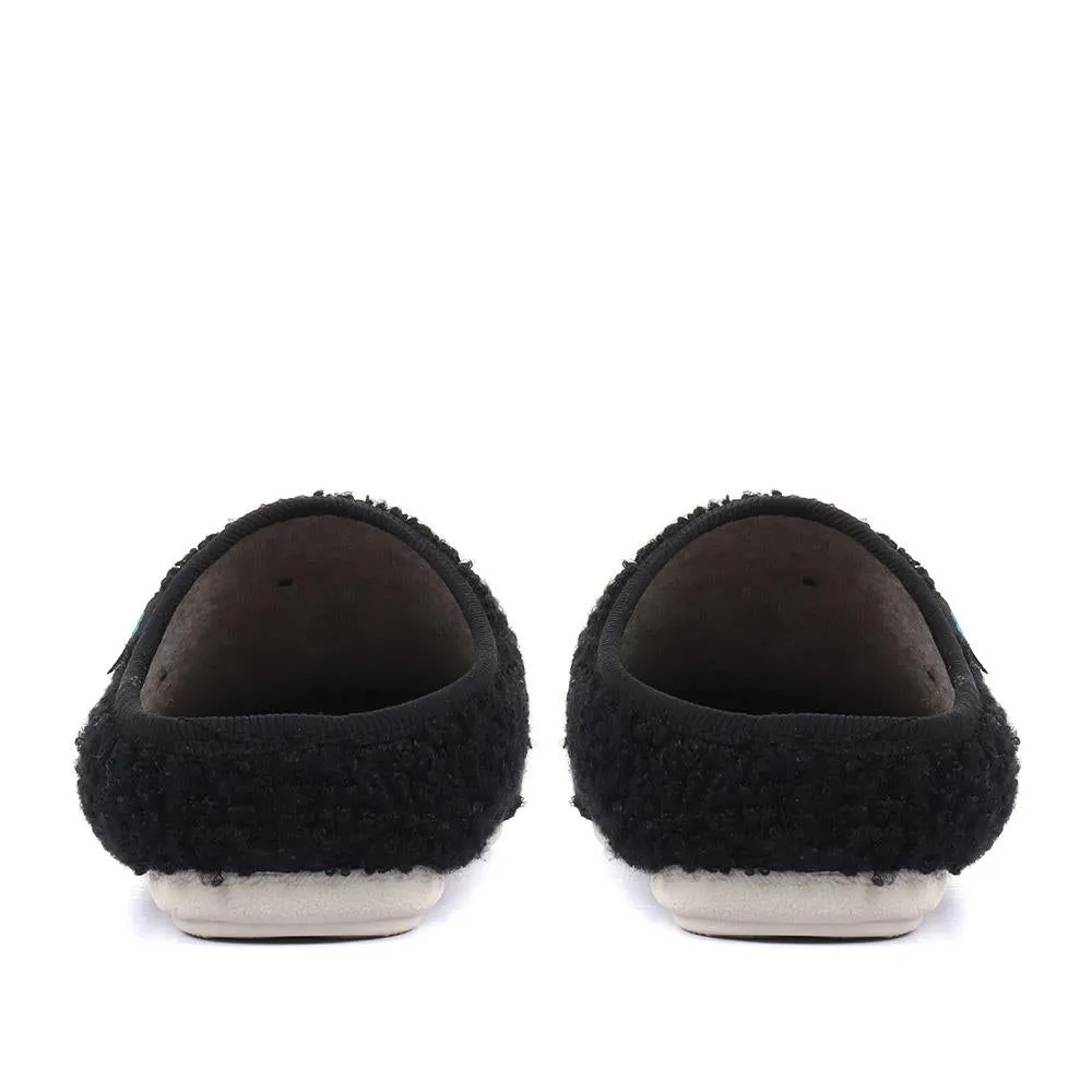 Textured Mule Slippers - FLY34037 / 320 217