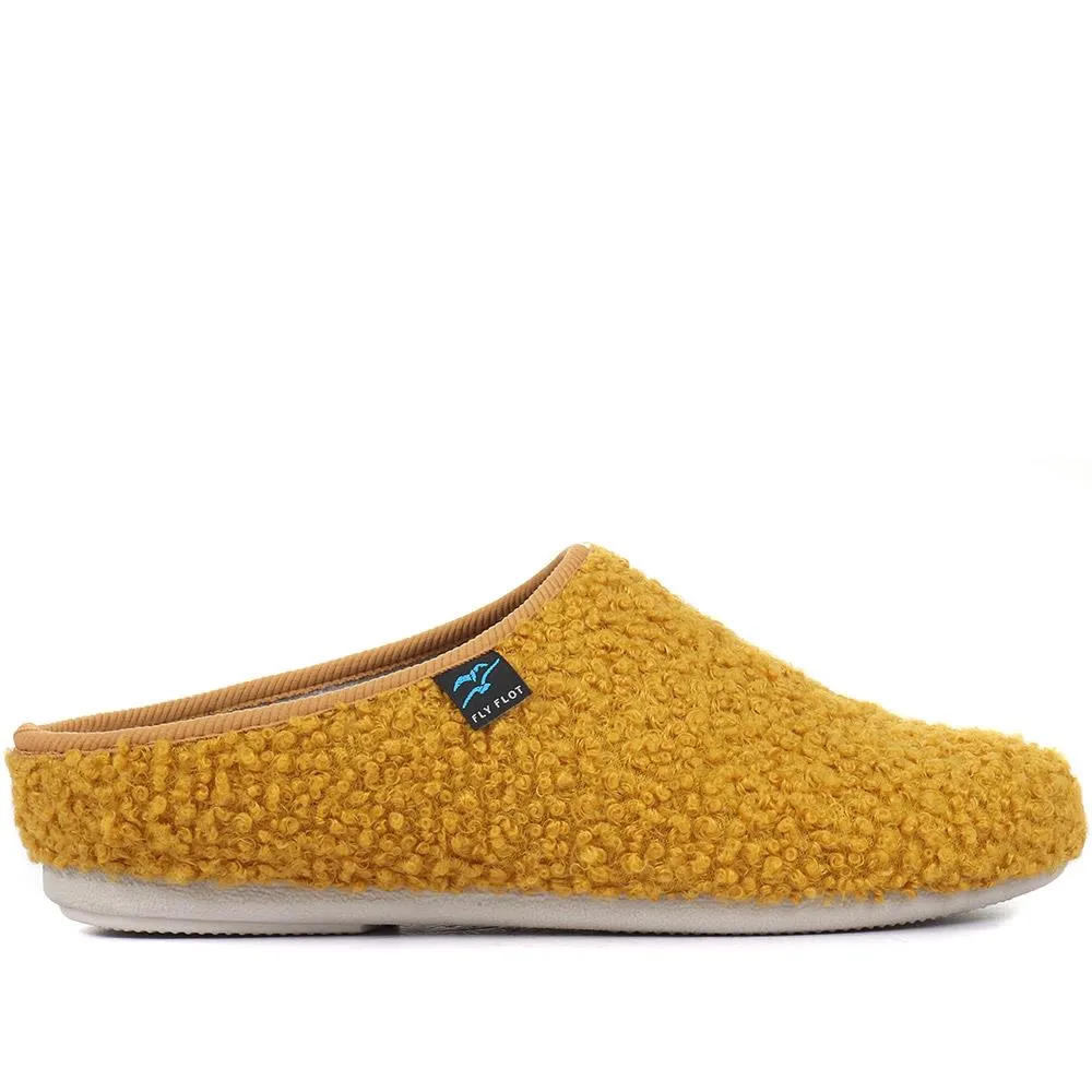 Textured Mule Slippers - FLY34037 / 320 217