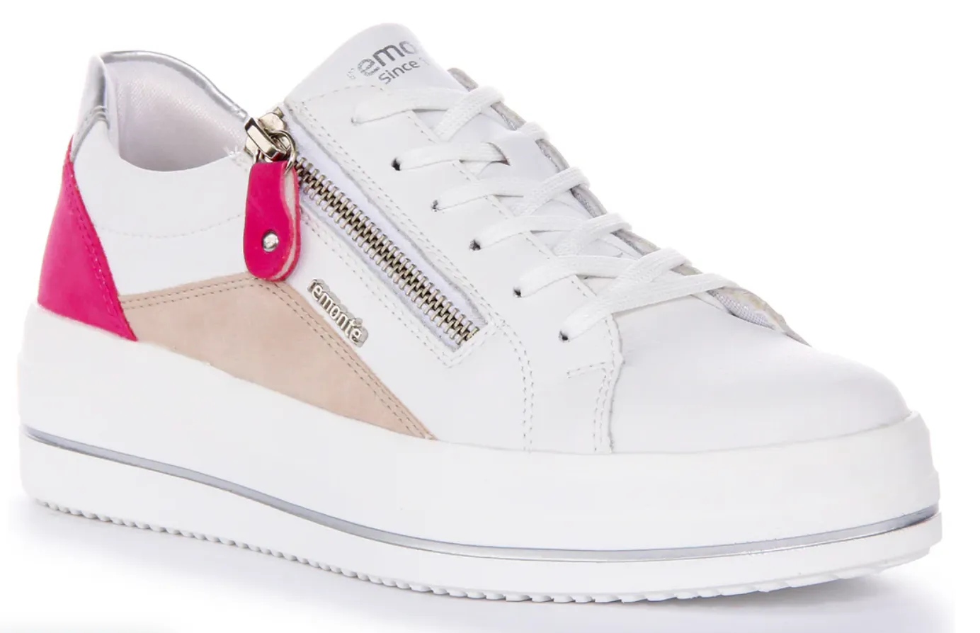 WOMEN'S REMONTE JULIKA 01 | WHITE / ROSE / MAGENTA